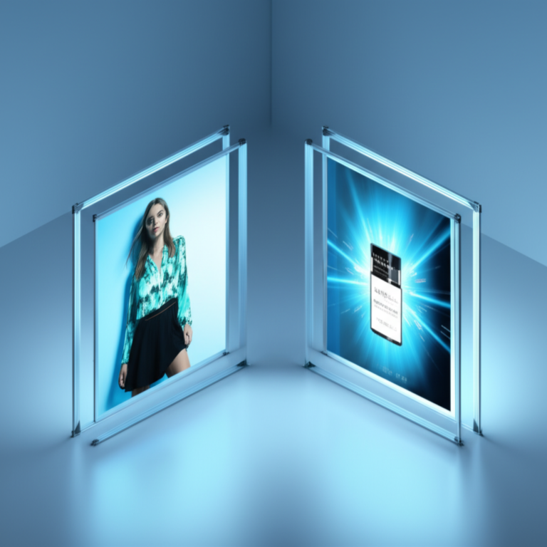 เปรียบเทียบ Light Box แบบผ้า vs แบบแผ่น: ประหยัดไฟ ทนทาน รับประกันสำหรับผู้ประกอบการยุคใหม่